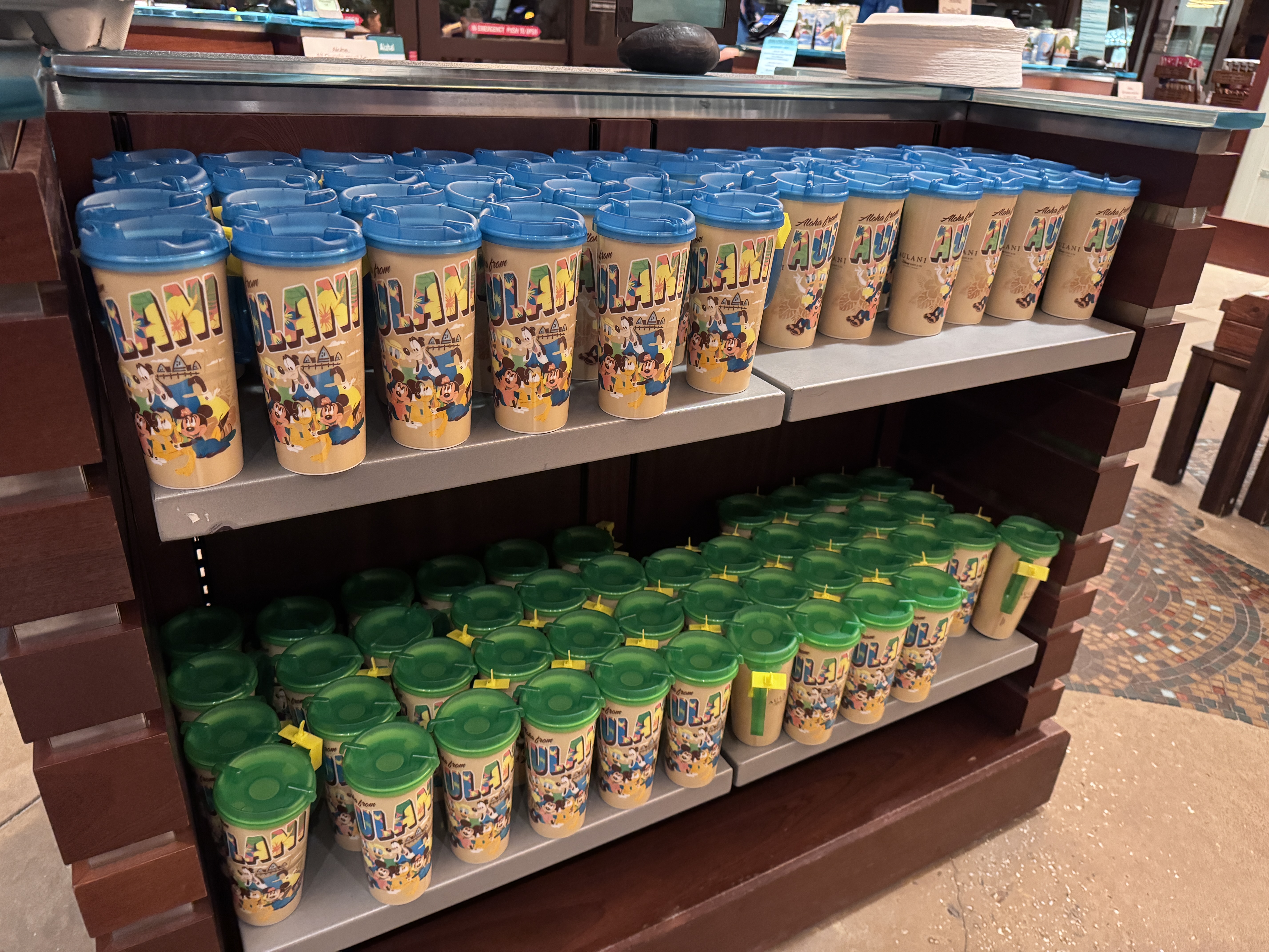 AULANI plastic mugs