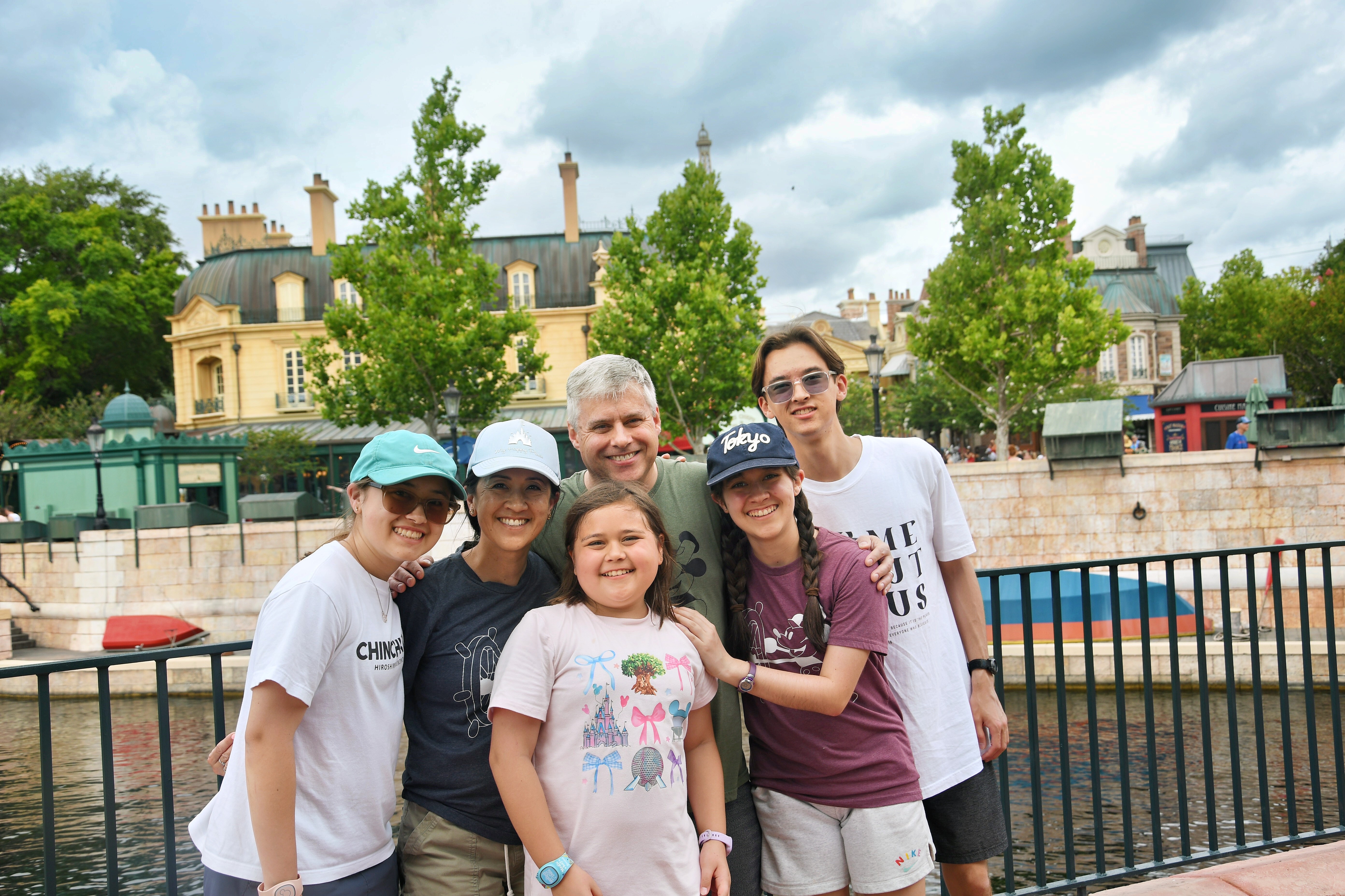 Our family in Epcot