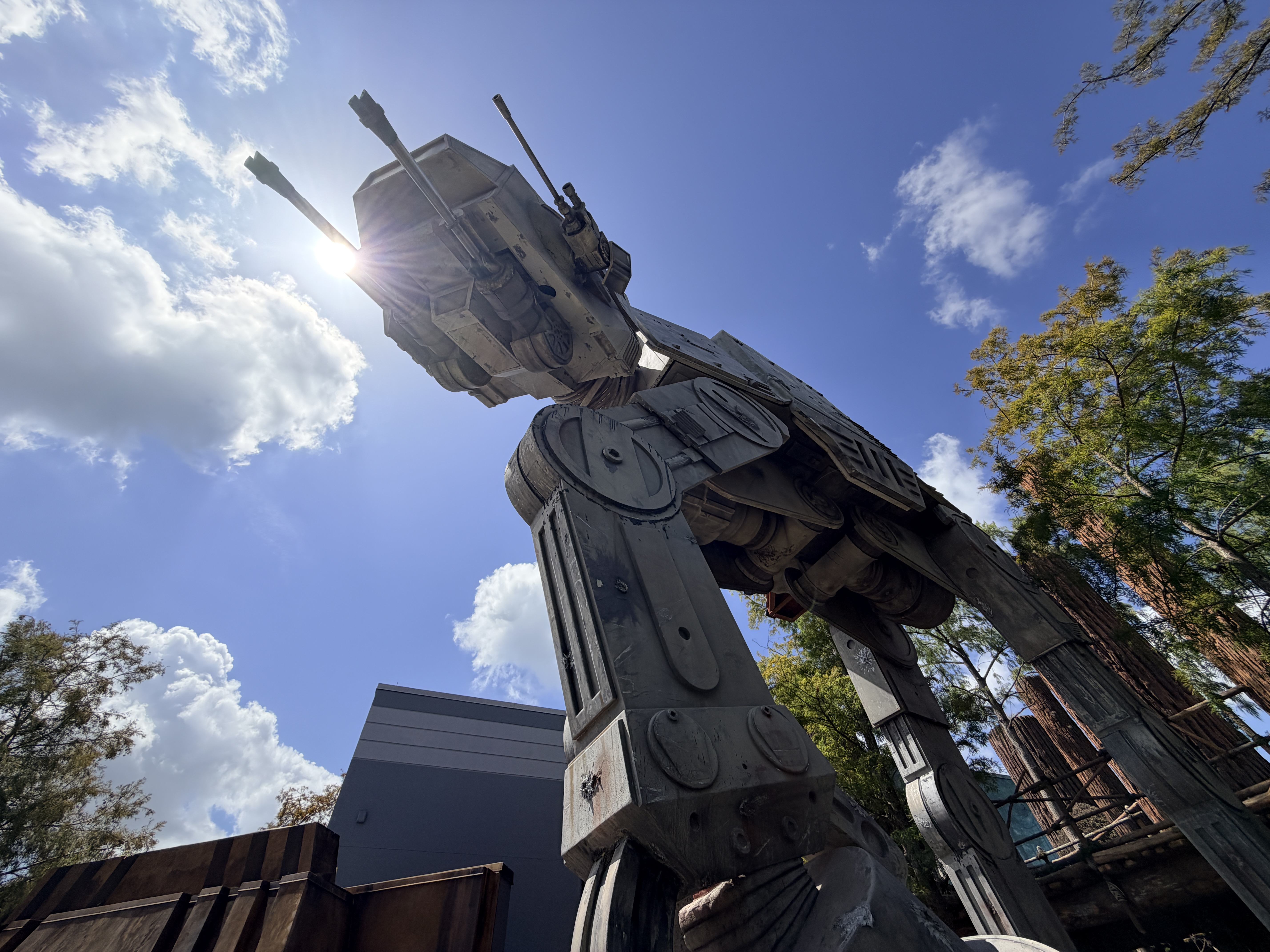 AT-AT in Star Tours queue