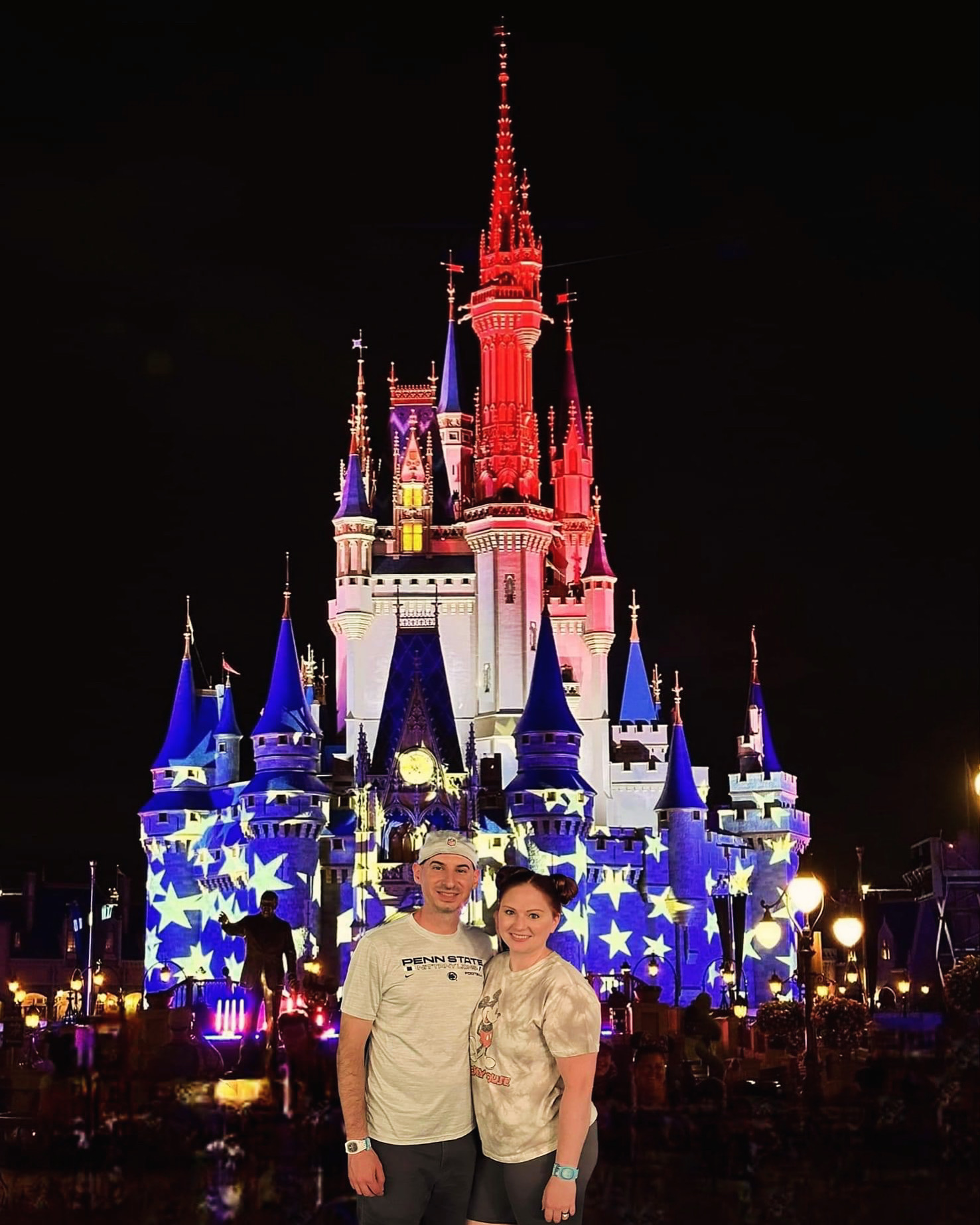 Cinderella Castle 4th of July