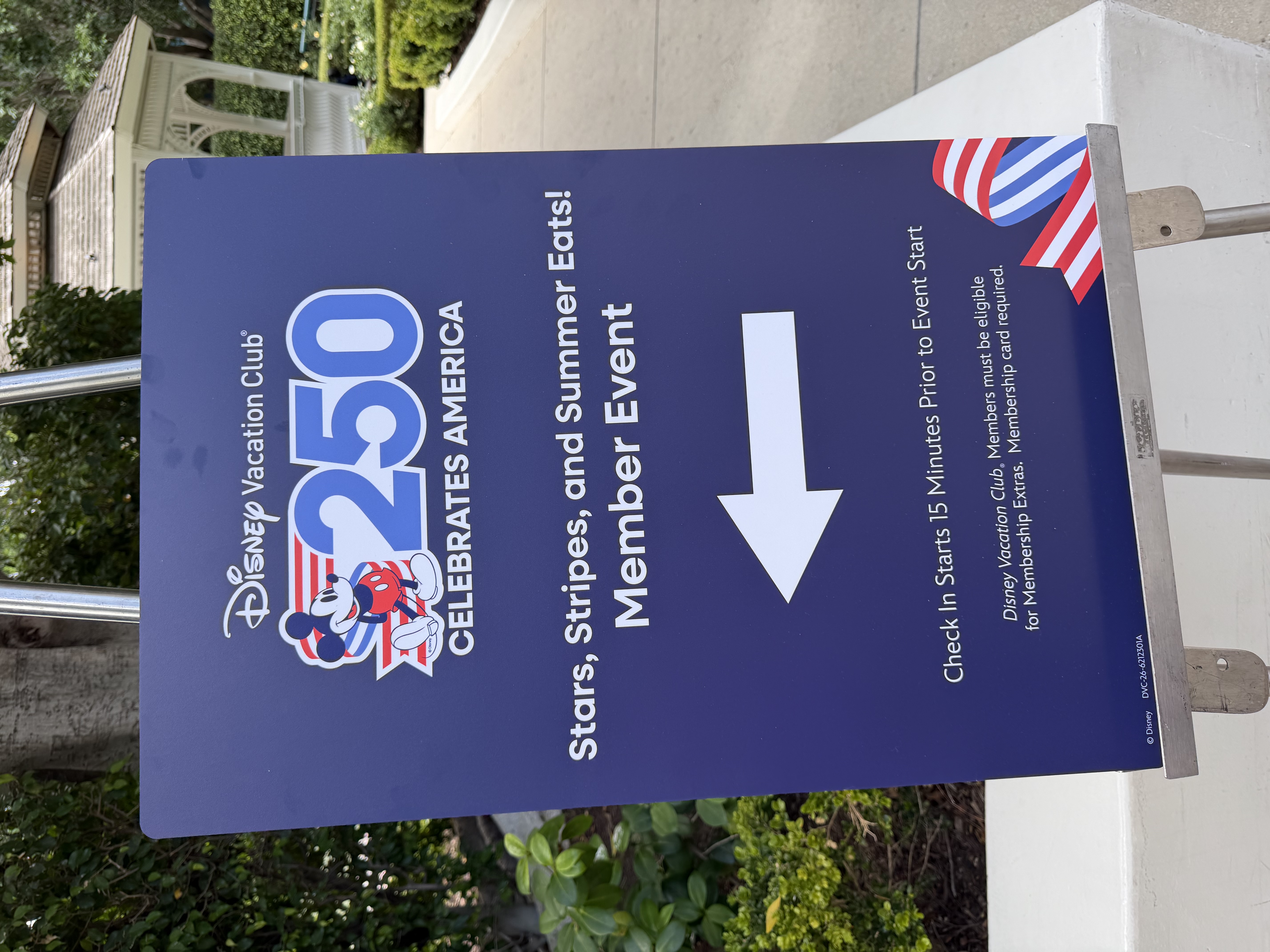 Disney 250 Event Entry