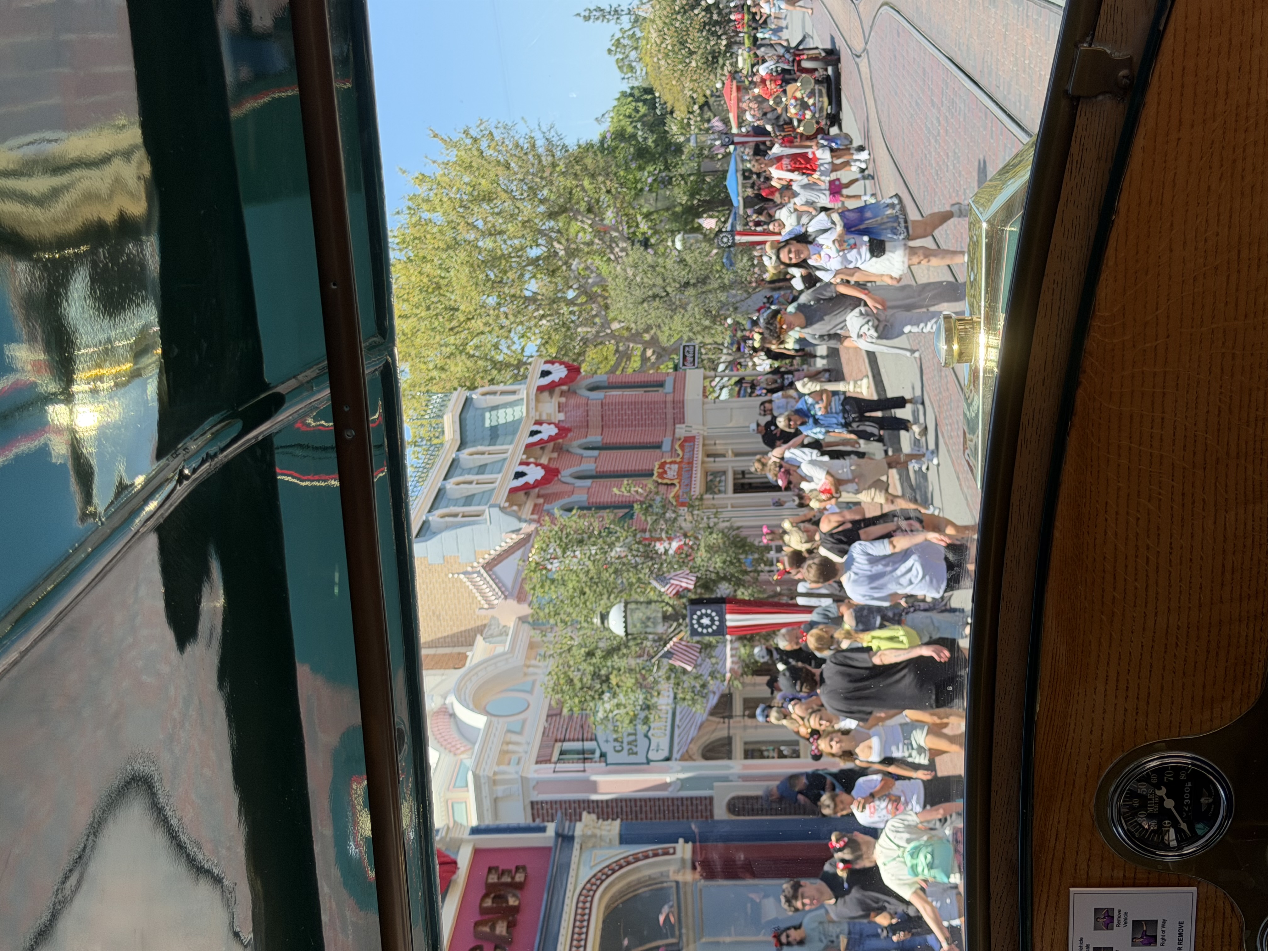 Main Street July 4th decorations