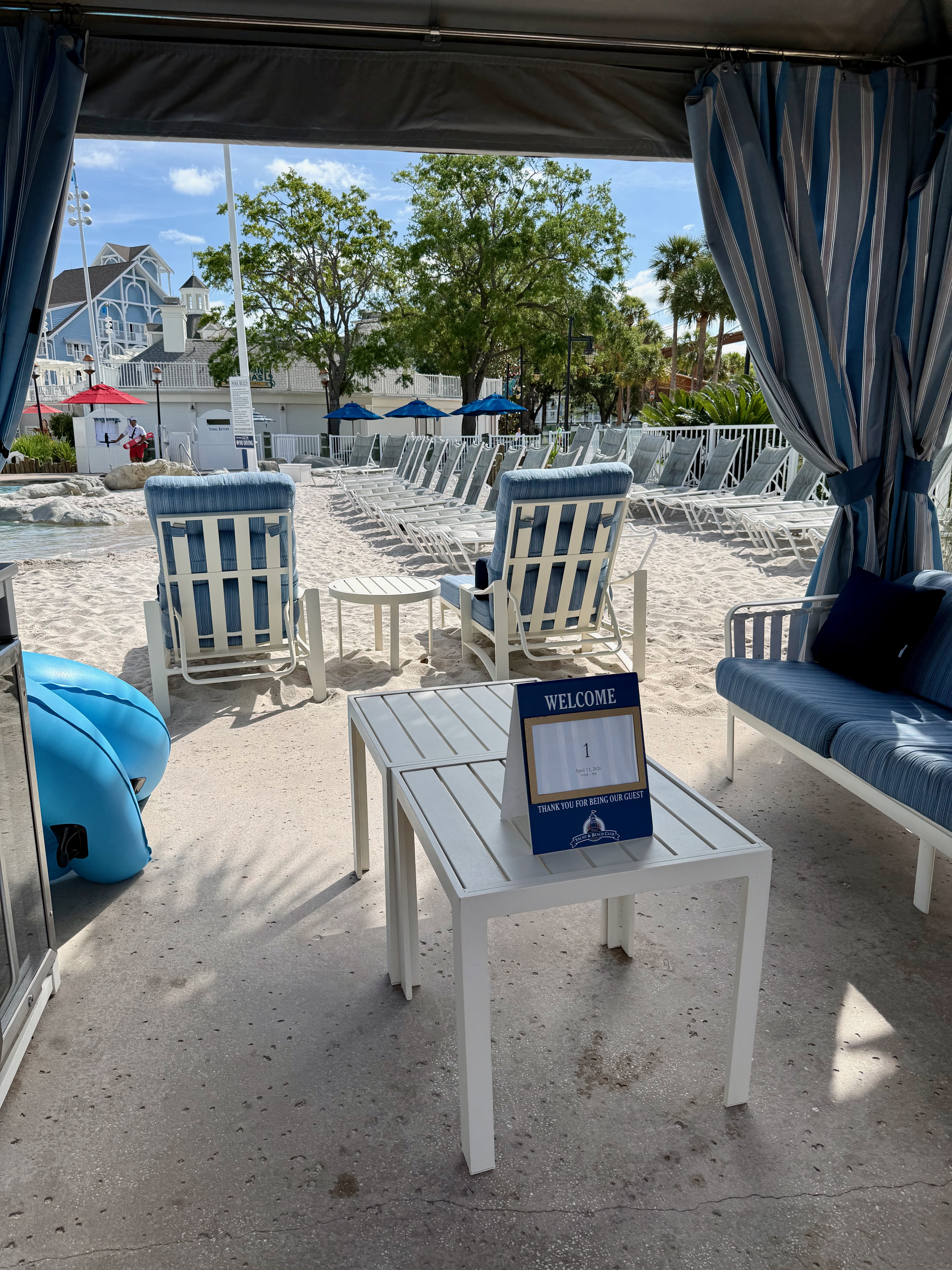 Beach Club Cabana 1