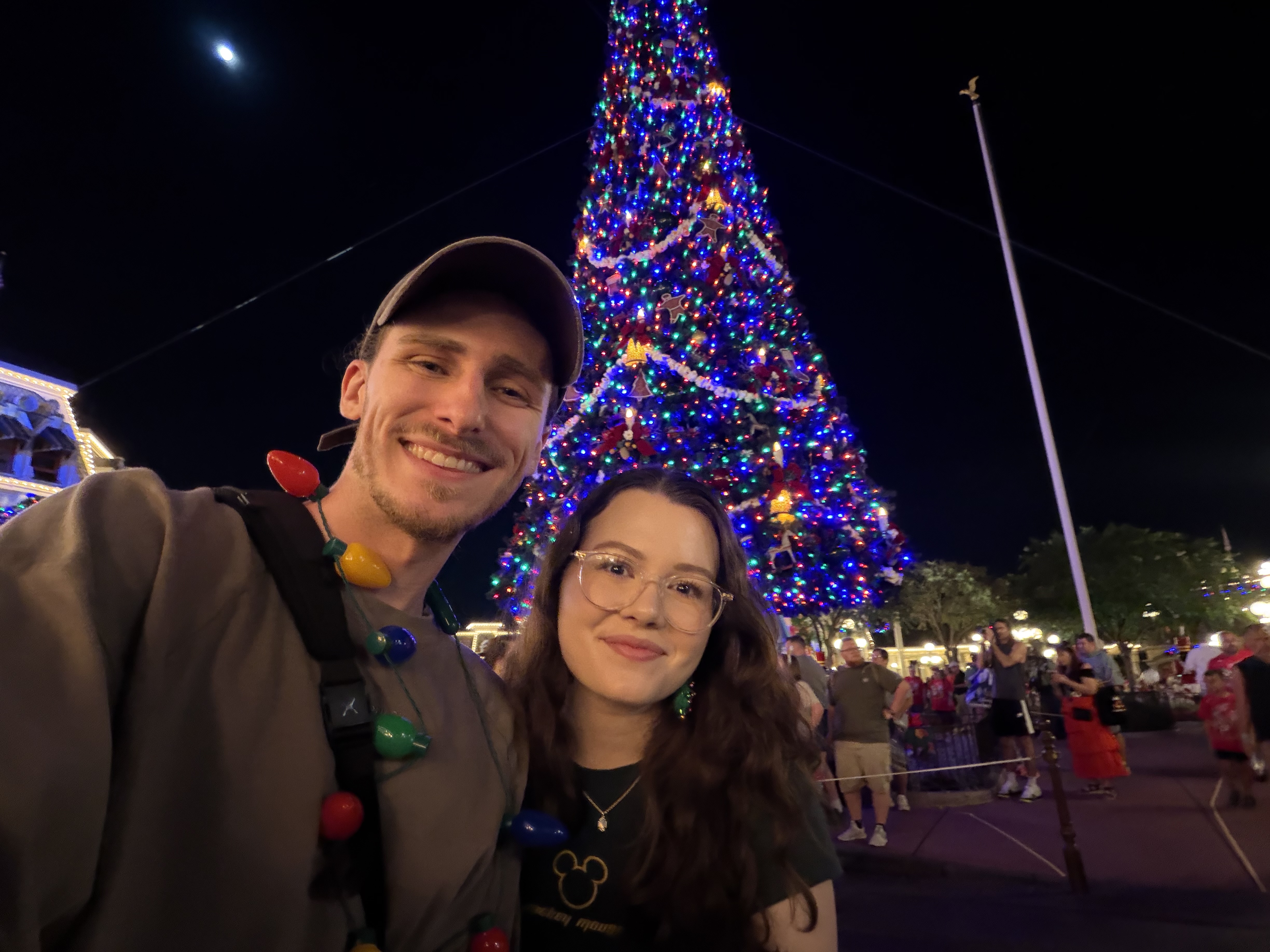 Christmas Tree at Mickey's Very Merry Christmas Party at Magic Kingdom Park